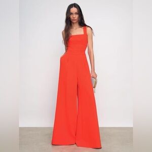 Reiss Vibrant Red Jumpsuit